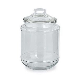 Barattolo in Vetro con tappo 12,4×18,8 cm *