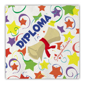 TOVAGLIOLI 33×33 cm DIPLOMA 20 pz *