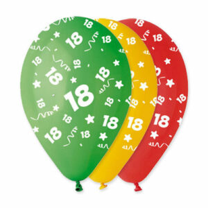 PALLONCINI 18 anni assortiti 100 pz*