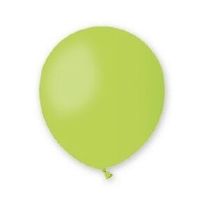 PALLONCINI in LATTICE 5″ VERDE MELA 100 pz *
