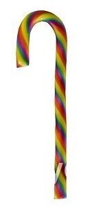 Mini candy cane Arcobleno 14 gr *