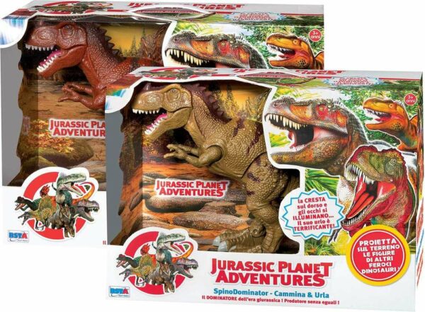 Dinosauro a Batteria - colori assortiti *