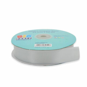 Nastro doppio Raso 25 mm X 50 mt Ghiaccio*