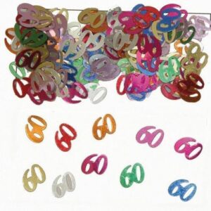 CONFETTI DA TAVOLO 60 ANNI 14 GR