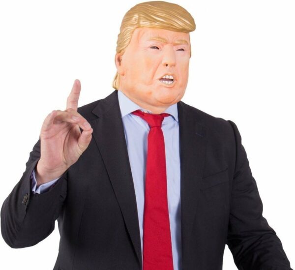 Maschera Trump in gomma*
