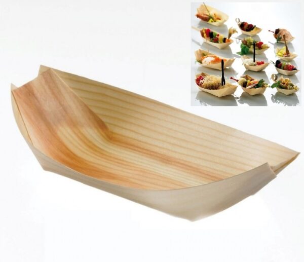 PIROGHE in LEGNO 12,5 cm 50 pz *