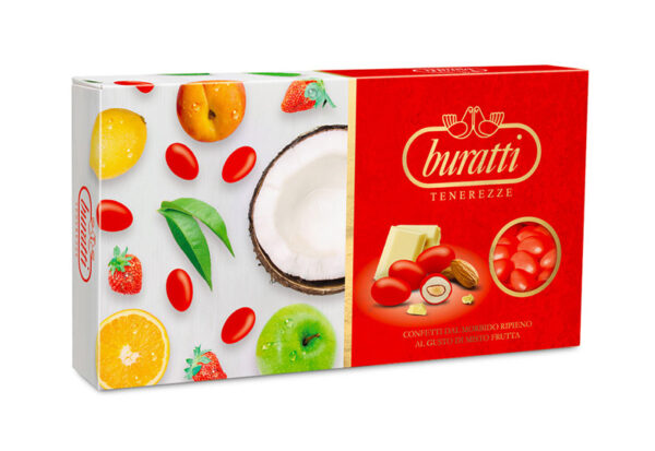 Confetti Tenerezze Misto Frutta Rossi 1 kg *