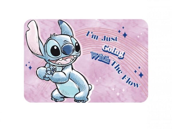 Tovaglietta ripiegabile 30x44 cm Lilo & Stitch rosa