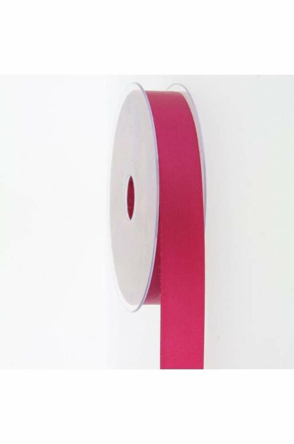 Nastro Doppio Raso Fucsia mt 50x10 mm