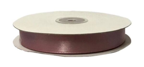 Rotolo Nastro Doppio Raso Rosa Cipolla 16 mm 50 mt *