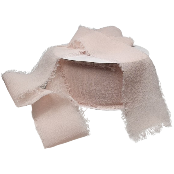Rotolo Nastro Chiffon 30 mm 20 metri Skin - Pelle - immagine 3