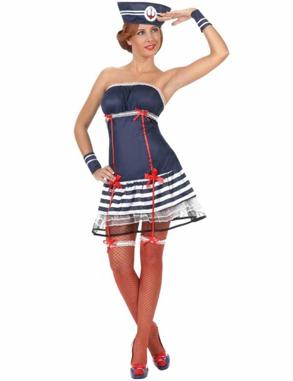 Costume Donna Marinaia Sexy Taglia 3*