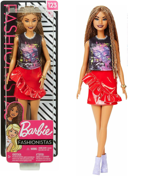 Barbie Bambola 30 cm Fashionistas - 123 *