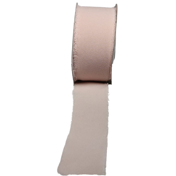 Rotolo Nastro Chiffon 30 mm 20 metri Skin - Pelle - immagine 2