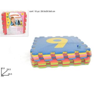 Tappeto Puzzle Numeri  Pz 10