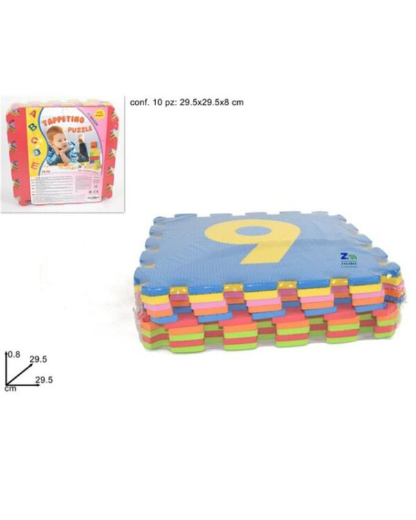 Tappeto Puzzle Numeri  Pz 10 - immagine 2